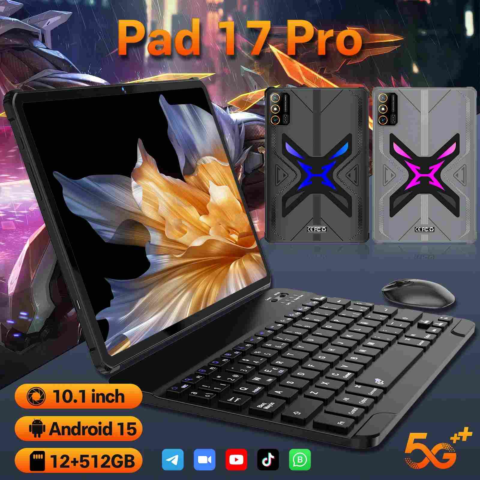 PAD 17Pro: O Tablet 5G Definitivo!