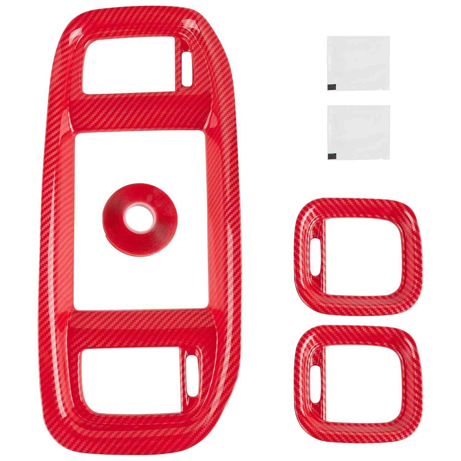Kit Acabamento Fibra de Carbono Painel e Saídas de Ar para Dodge Challenger/Charger (2015-2024)