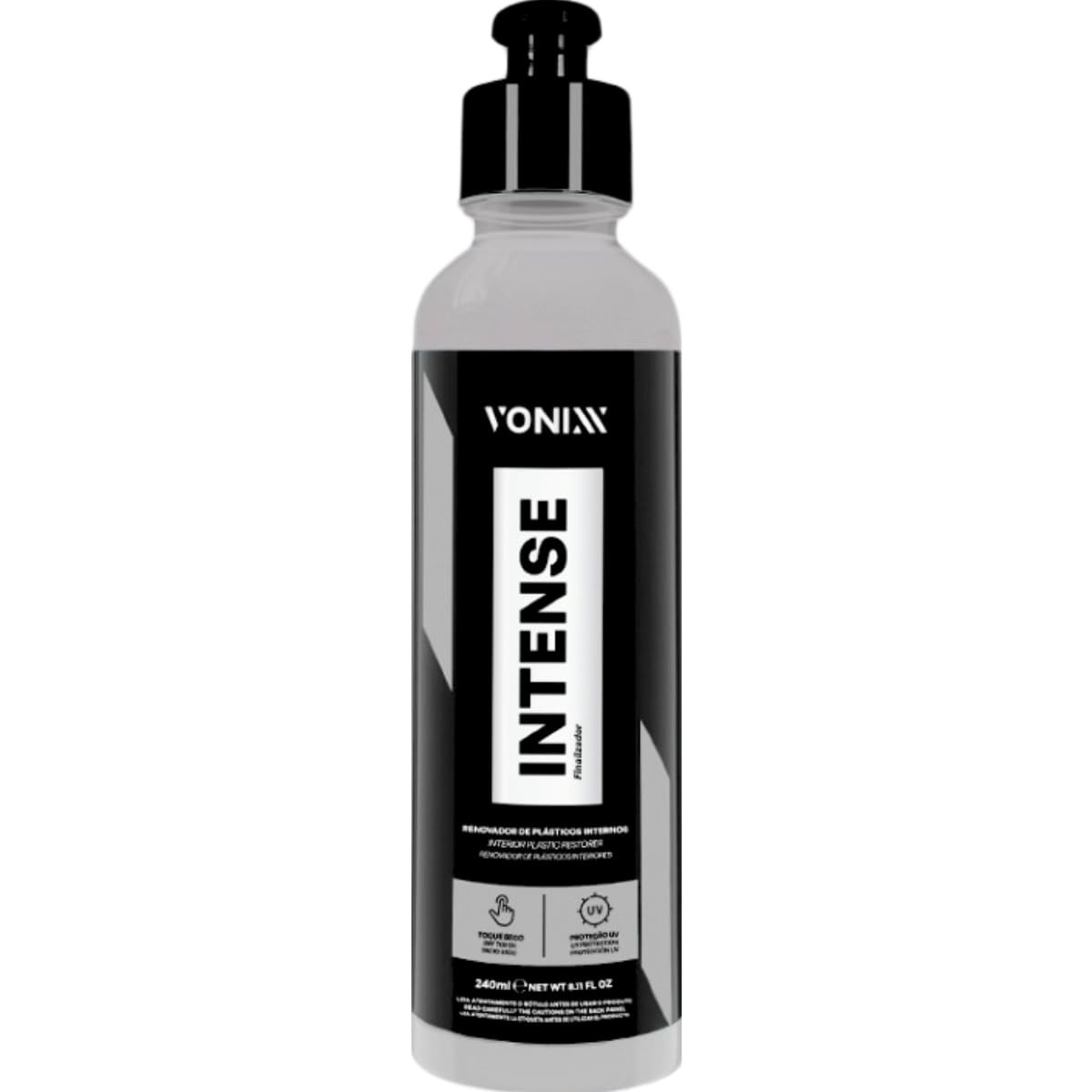 Vonixx Intense 240ml: Renovador Plástico Interno e Painel com Brilho Duradouro