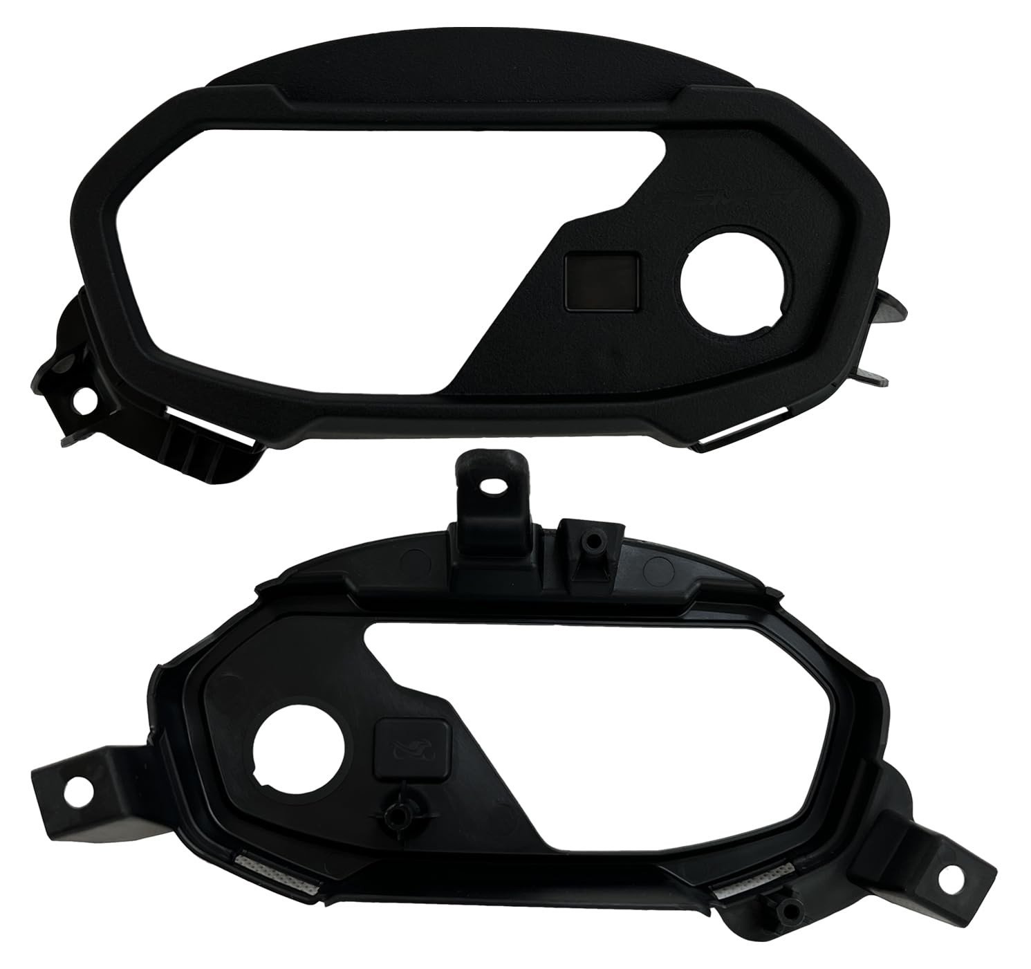 Carcaça Painel Honda Pop 110 Preta - Tampa Plástica Injetada de Alta Resistência