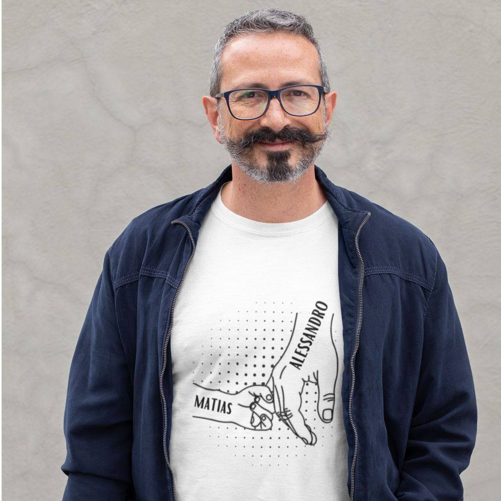 Camiseta Pai e Filho Personalizada para o Dia dos Pais