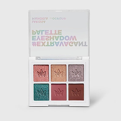 Paleta de Sombras Larissa Manoela By Océane: 6 Tons Incríveis