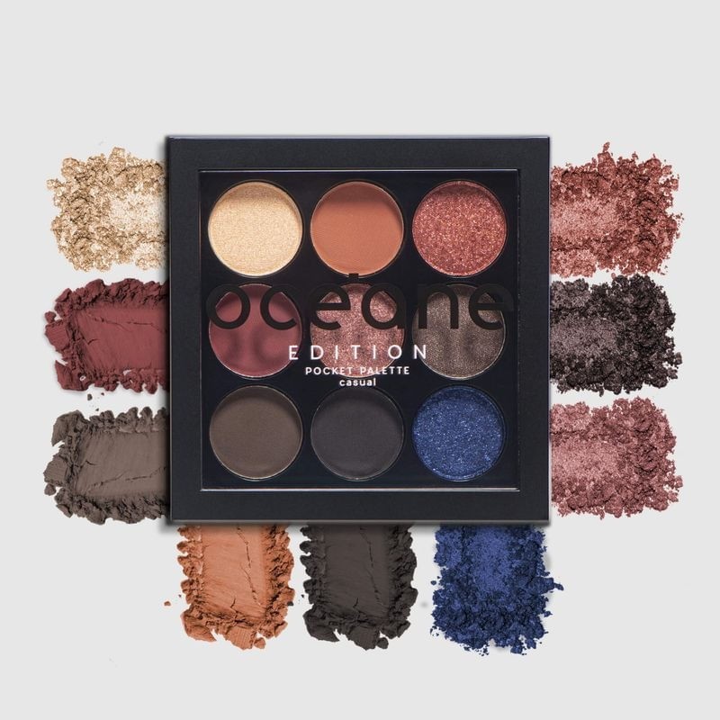 Paleta de Sombras Pocket Casual Océane: Cores e Versatilidade