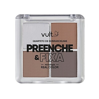 Paleta Sombra Vult Sobrancelha C/4 – Sombra + Cera