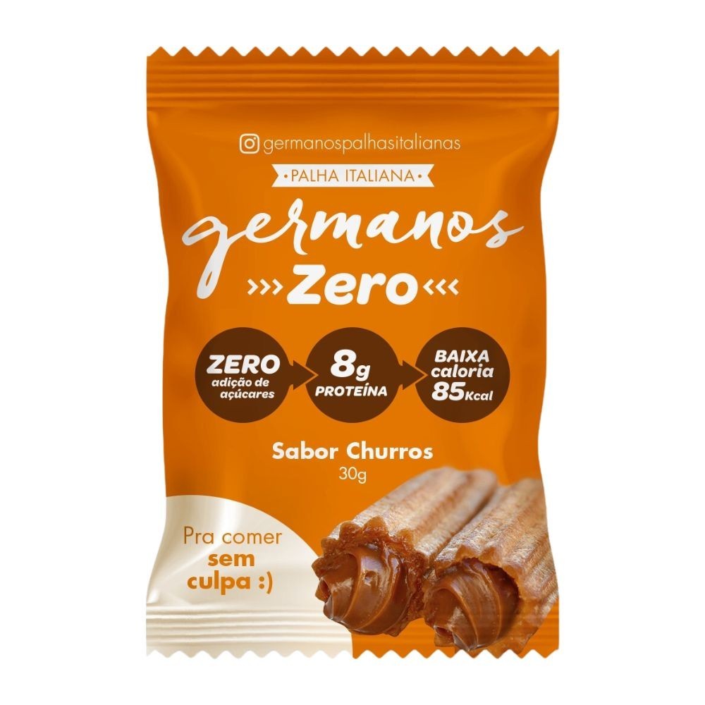 Palha Italiana Germanos Churros: 8g de Proteína!