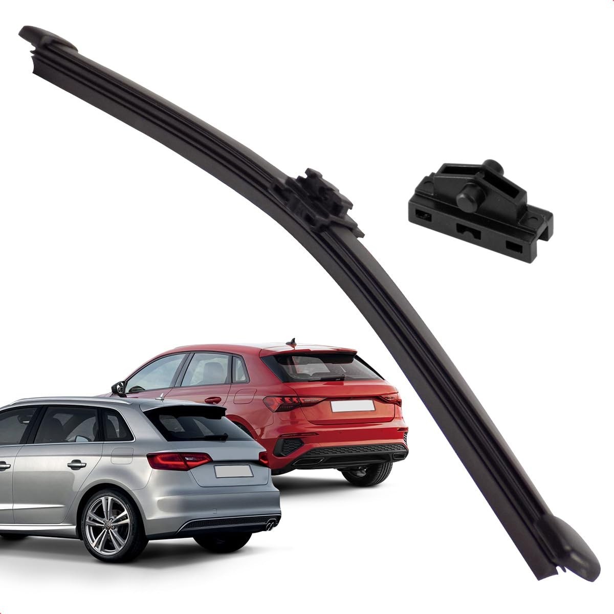 Palheta Limpadora Para-Brisa Traseiro Vigia Audi A3 Hatchback 14" Slim (2013-2020) - Silicone Premium