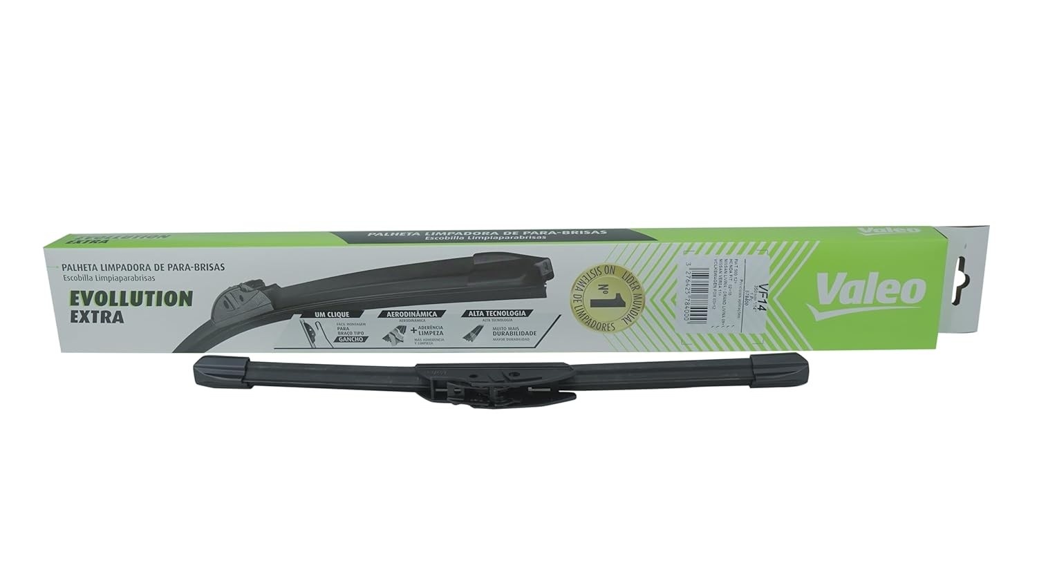 Palheta Valeo Evollution Extra VF14: Visão Clara para Yaris, Corolla, March, Versa e Mais!
