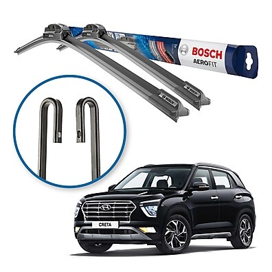 Palheta BOSCH Aerofit Hyundai Creta 2021 a 2024 – Segurança e Limpeza Perfeita