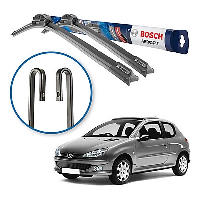 Palheta BOSCH Aerofit para Peugeot 206 – Limpeza Silenciosa e Segura