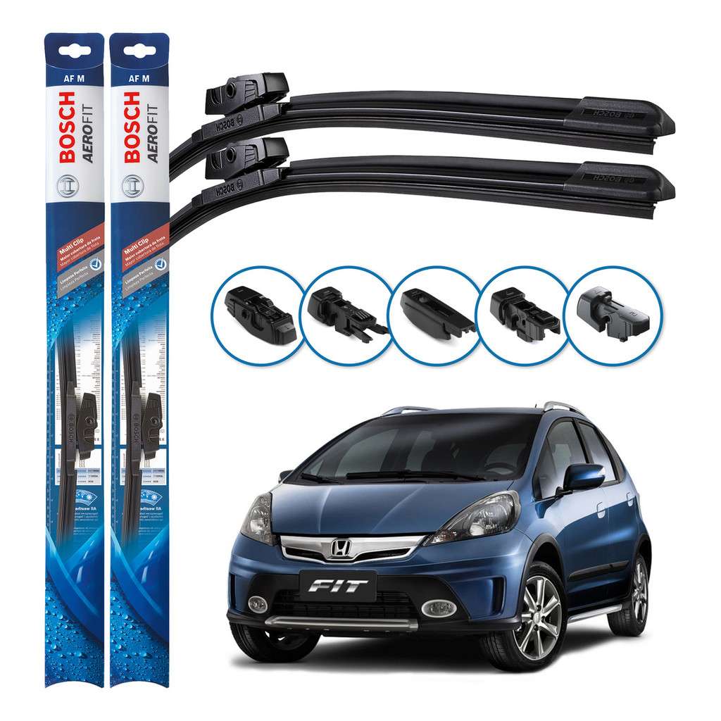 Palheta Bosch Fit 2009-2014: Visibilidade Impecável