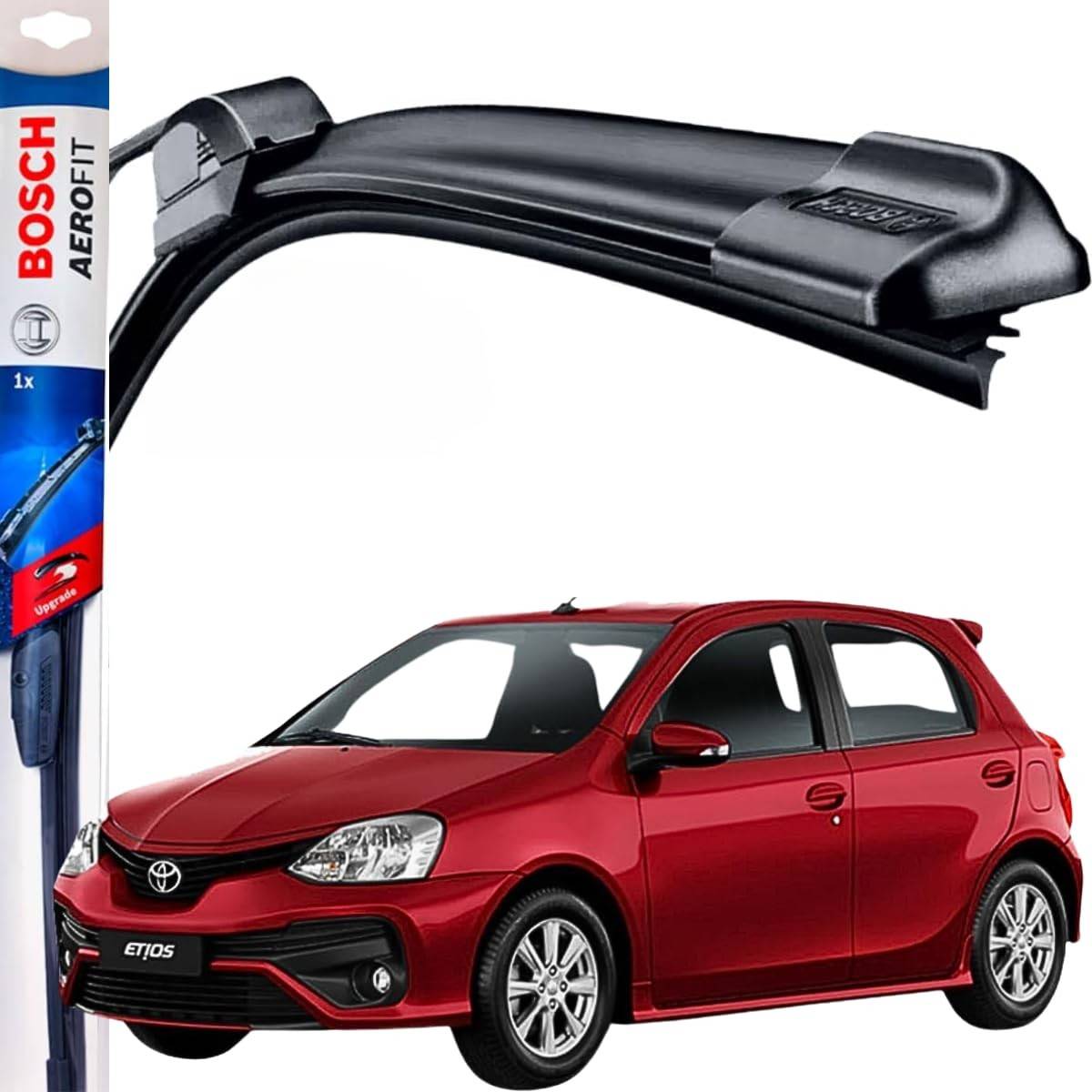 Palheta Limpador Parabrisa Bosch Aerofit Original Toyota Etios 2012-2024