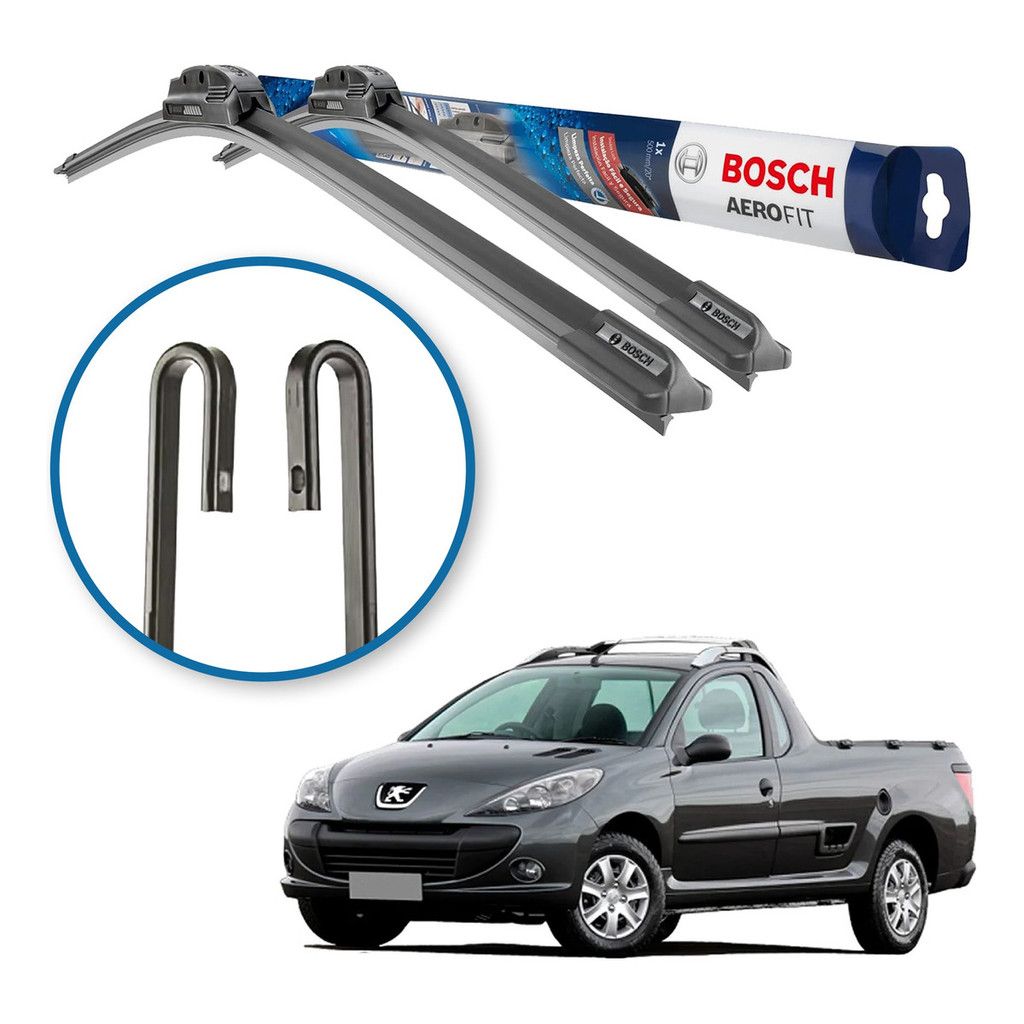 Palheta Bosch Peugeot 207/Hoggar: Visão Clara!
