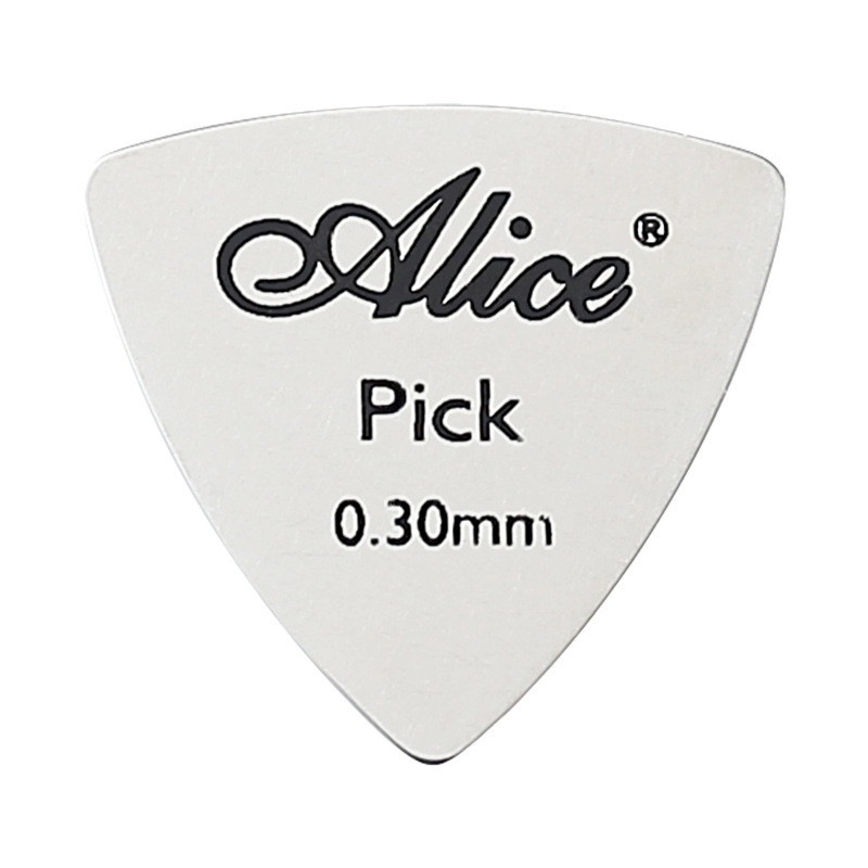 Palheta de Metal Alice para Guitarra Elétrica e Acústica – Design Único e Durável