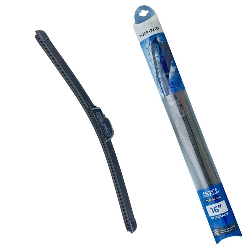 Palheta Limpador 16" Gancho: Visão Clara e Segura!