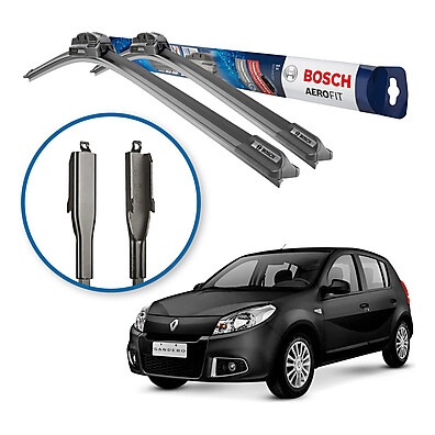 Palheta Limpador Bosch Renault Sandero 2014 a 2023 – Limpeza Total!