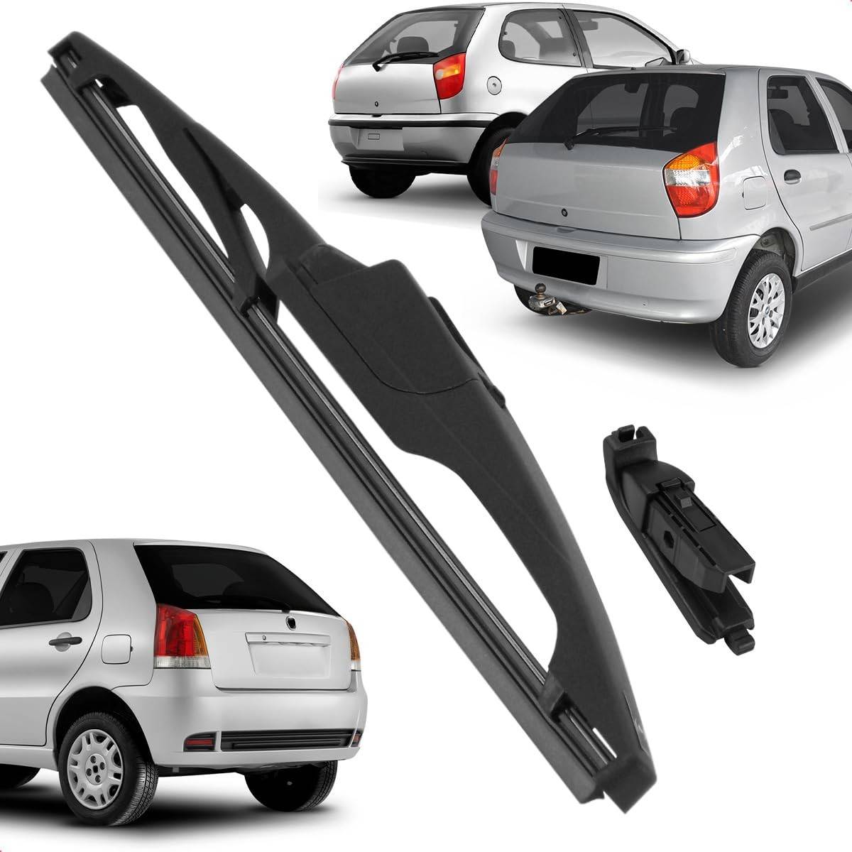 Palheta Limpadora Para-Brisa Traseiro Vigia Carenada 15" Palio (1996-2011) - Silicone Premium