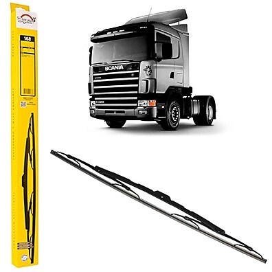 Palheta Scania Série 5: Visibilidade Impecável