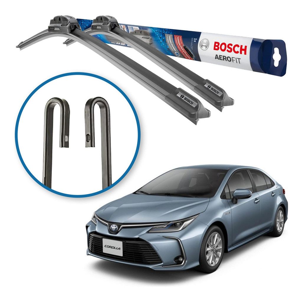 Palhetas Bosch Corolla 2020-2024: Visão Clara e Segura