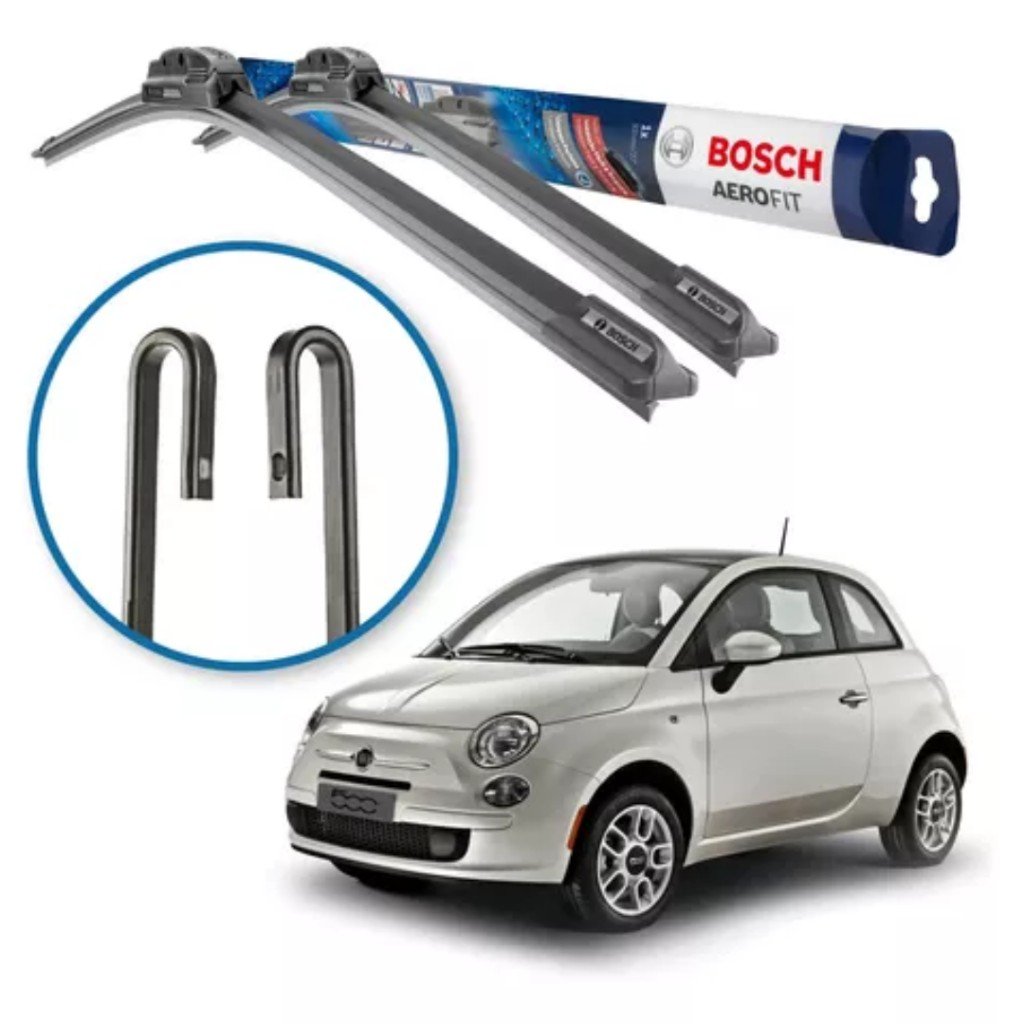 Palhetas Bosch Fiat 500: Visão Clara e Segura