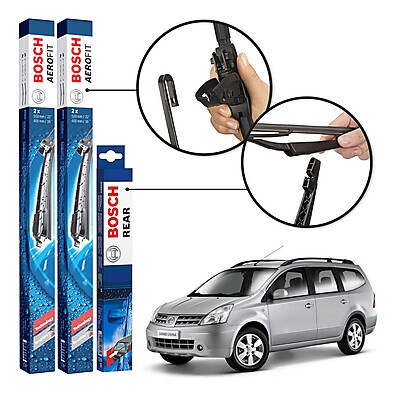 Palhetas Bosch Grand Livina: Visibilidade Impecável!