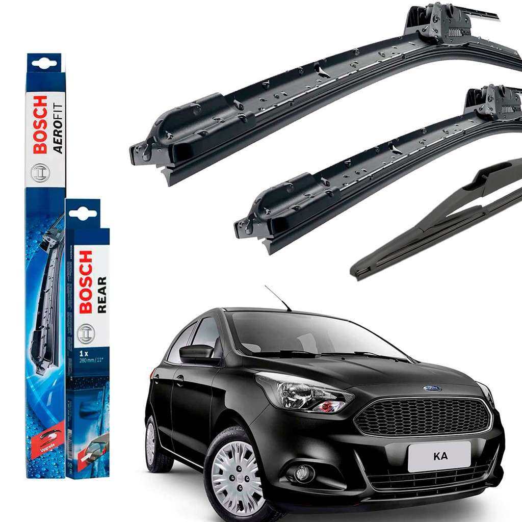 Palhetas Bosch KA: Visibilidade Impecável!