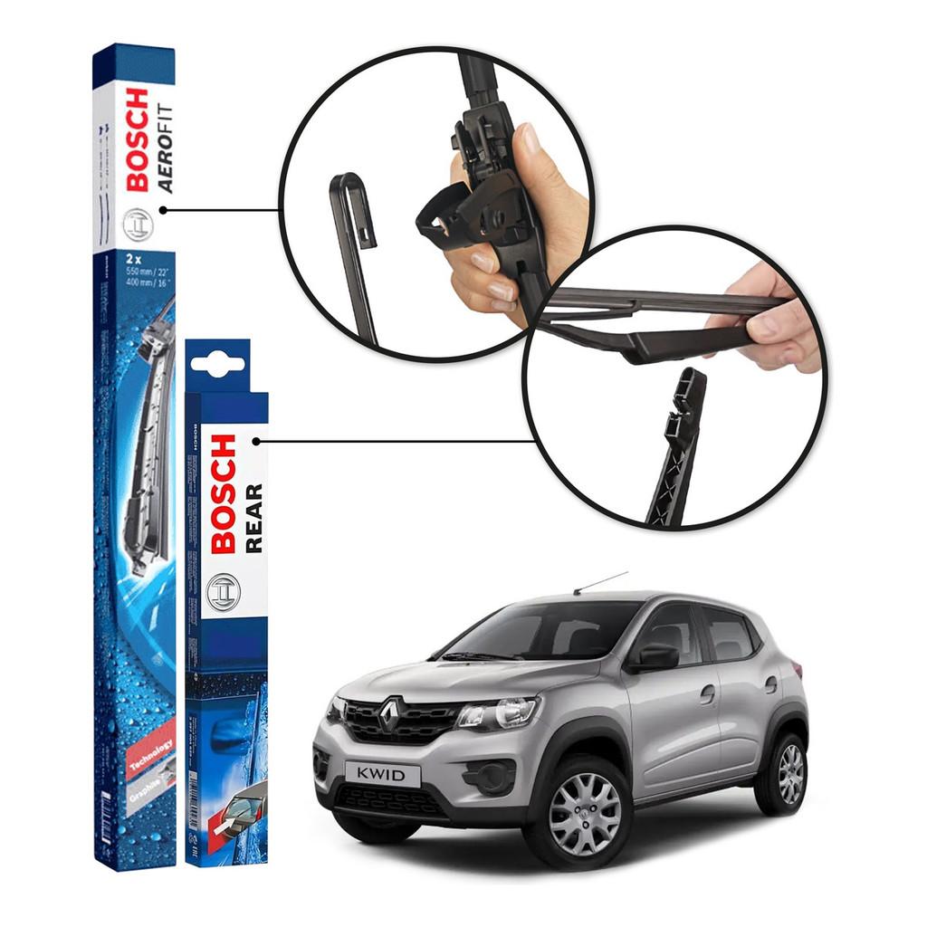 Palhetas Bosch Kwid: Visibilidade e Segurança!