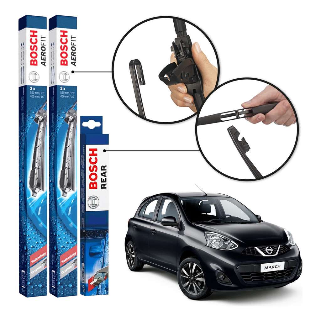 Palhetas Bosch Nissan March: Visão Clara e Segura!