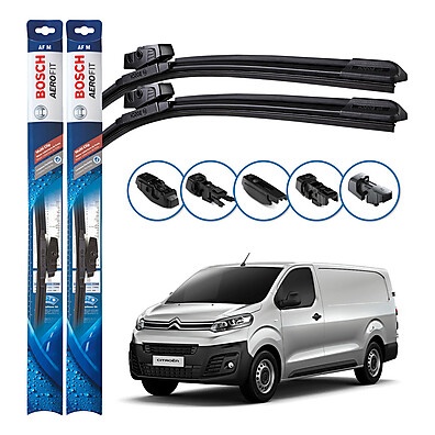 Palhetas Bosch para Citroën Jumpy 2017–2024: Segurança e Visibilidade