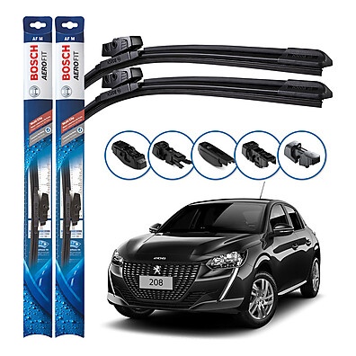 Palhetas Bosch Peugeot 208: Visibilidade Impecável!