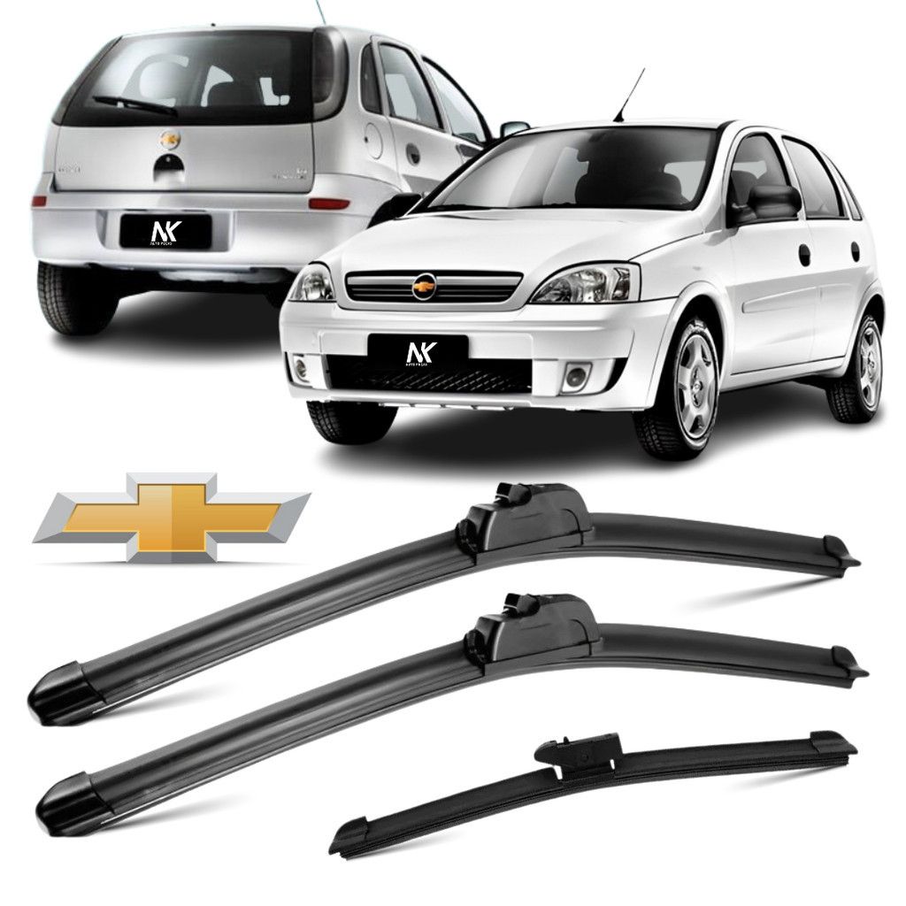 Palhetas Corsa Hatch 2004-2012: Visibilidade e Segurança!
