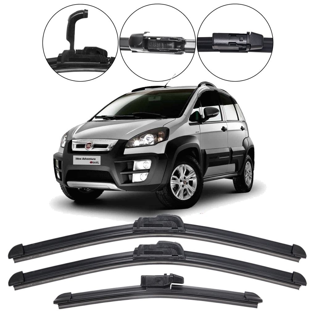 Palhetas Fiat Idea 2006-2010: Visibilidade e Segurança!