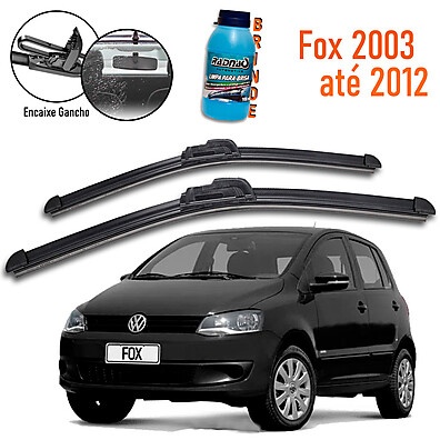 Palhetas Fox 2003-2012 + Limpa Vidros: Visão Clara!