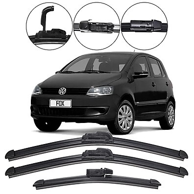 Palhetas Fox 2010-2012: Kit Limpeza Impecável