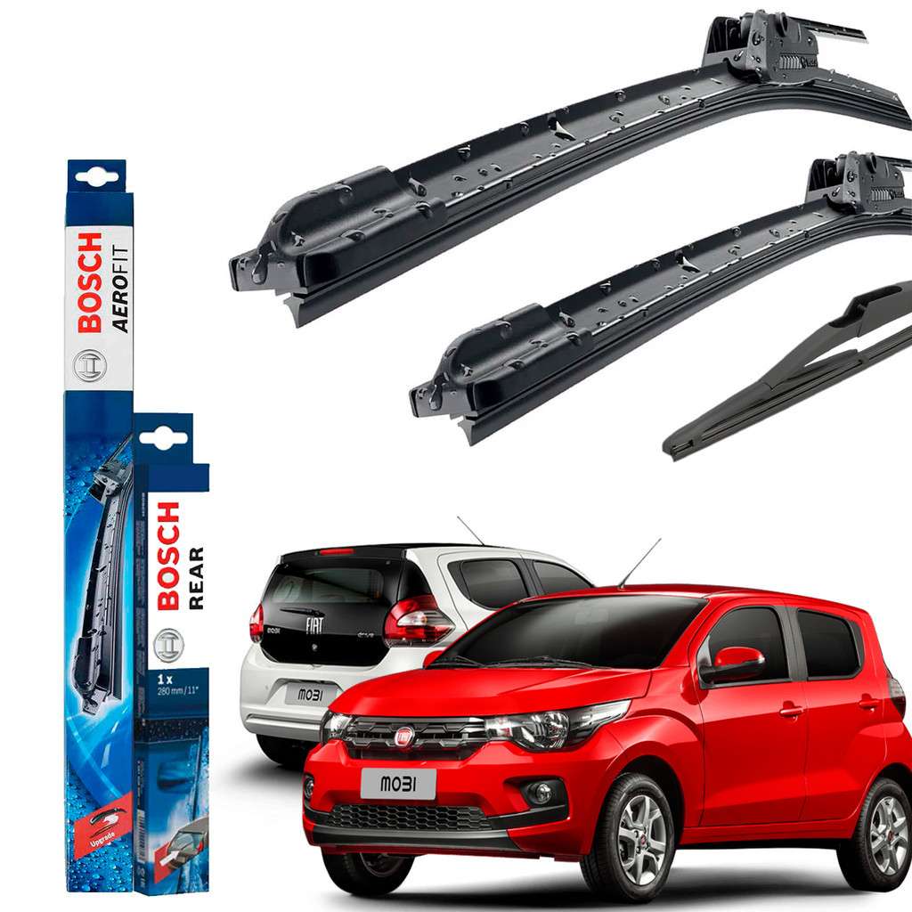 Palhetas Limpador Mobi Bosch: Visão Clara e Segura