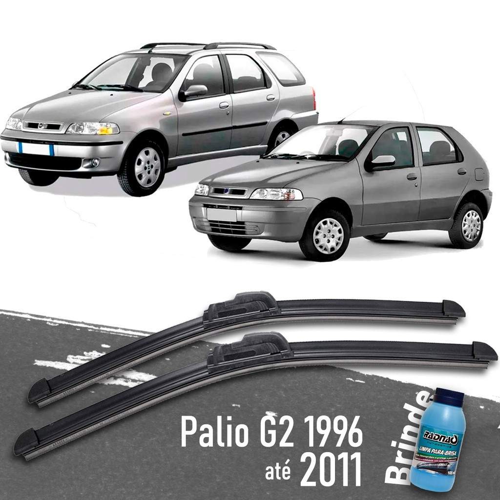 Palhetas Palio G2 + Limpador: Visão Clara!