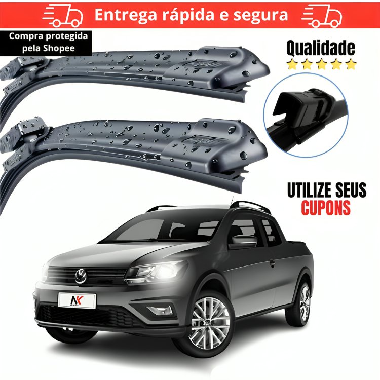 Palhetas Saveiro G6 G7 G8: Visibilidade Impecável!