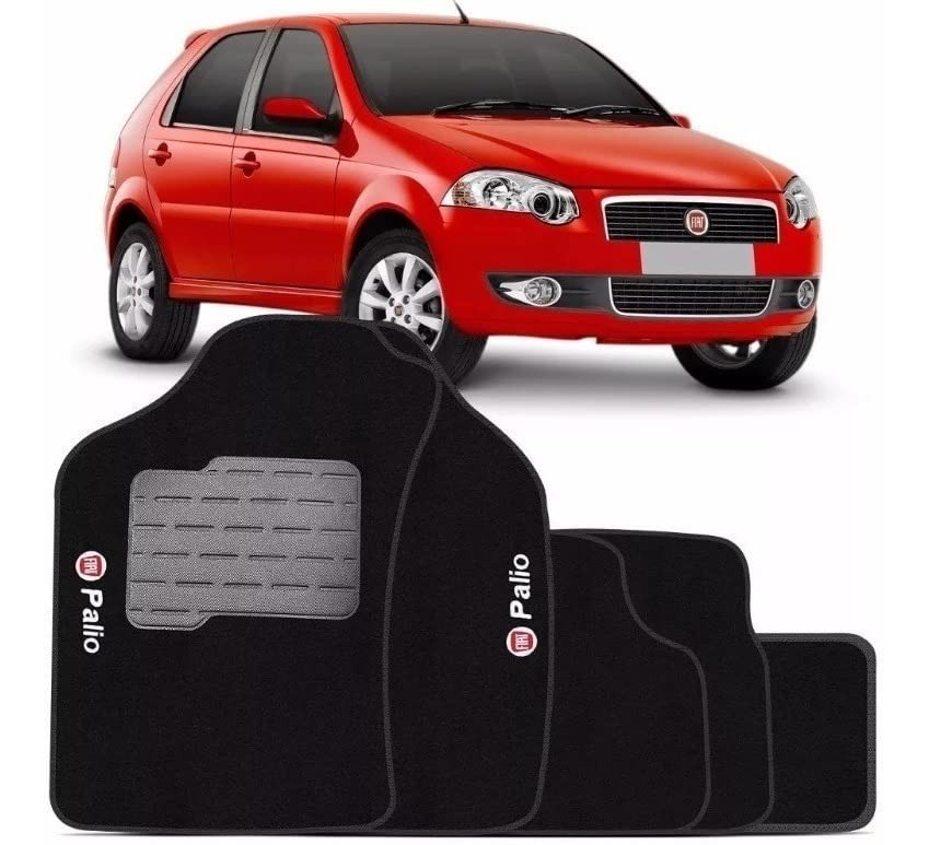 Tapete Automotivo Palio 2008-2011: Carpete Premium com Bordado Exclusivo