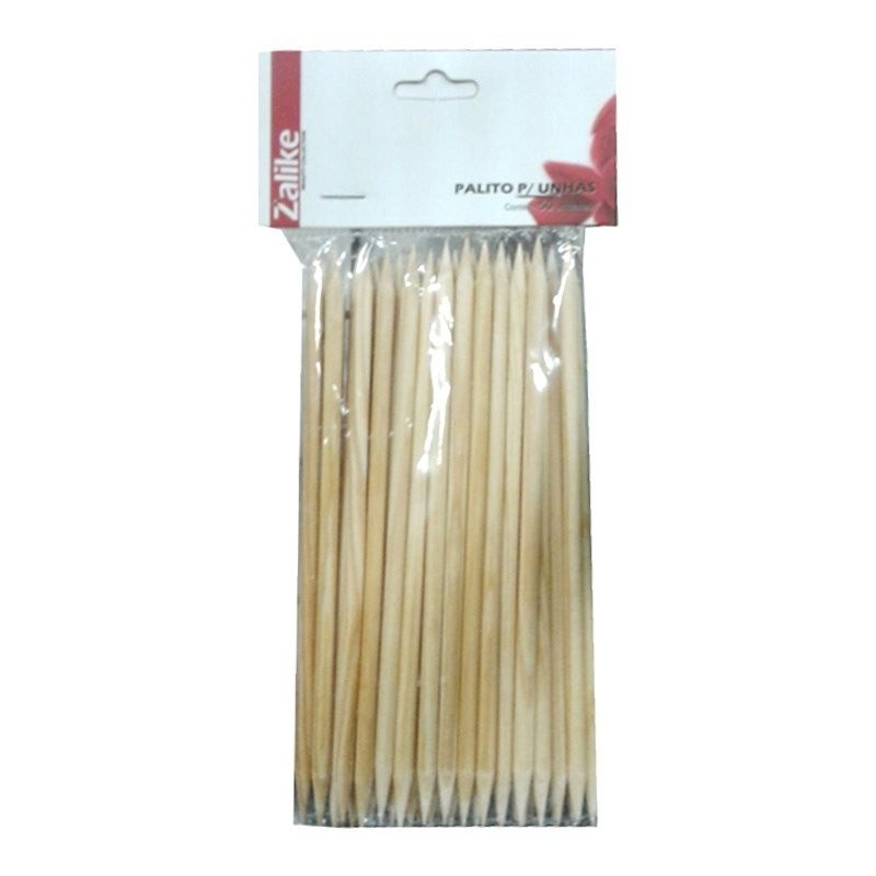 Palito de Unha Zalike: 50 Unidades para Unhas Impecáveis