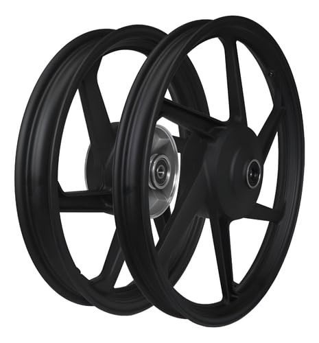 Par de Rodas Liga Leve 6 Palitos Honda Biz 125 (2006-2021) - Estilo e Performance