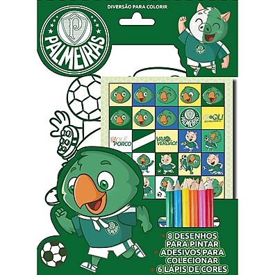 Palmeiras para Colorir: Diversão Alviverde!