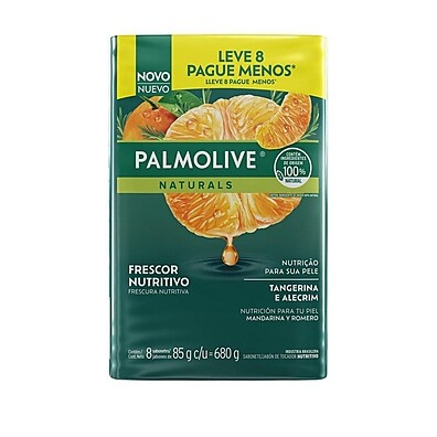 Palmolive Tangerina & Alecrim: Nutrição e Frescor