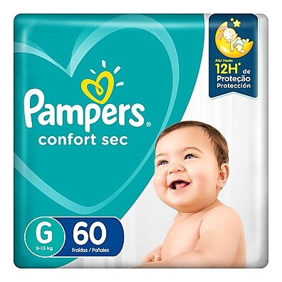 Pampers Confort Sec G: Noites Secas e Bumbum Feliz!