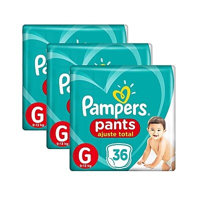 Pampers Pants G: Mega Proteção e Ajuste Total!