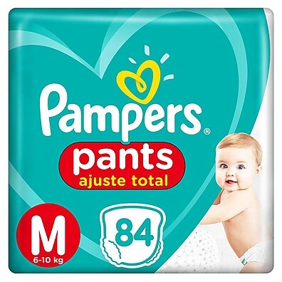 Pampers Pants M: Noite Seca e Troca Fácil!