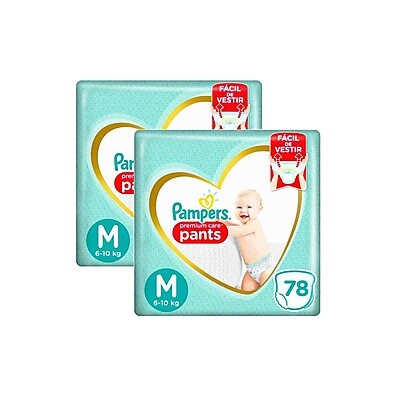 Pampers Pants M: Noites Secas e Trocas Fáceis!
