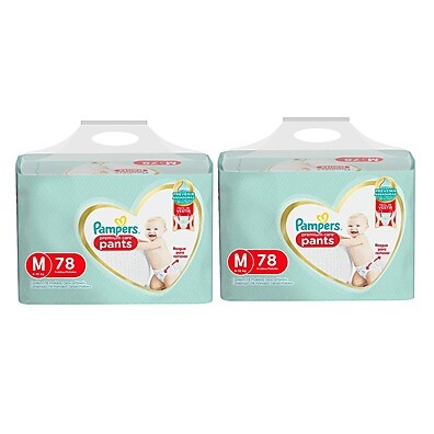 Pampers Pants M: Proteção Imbatível e Noites Tranquilas!