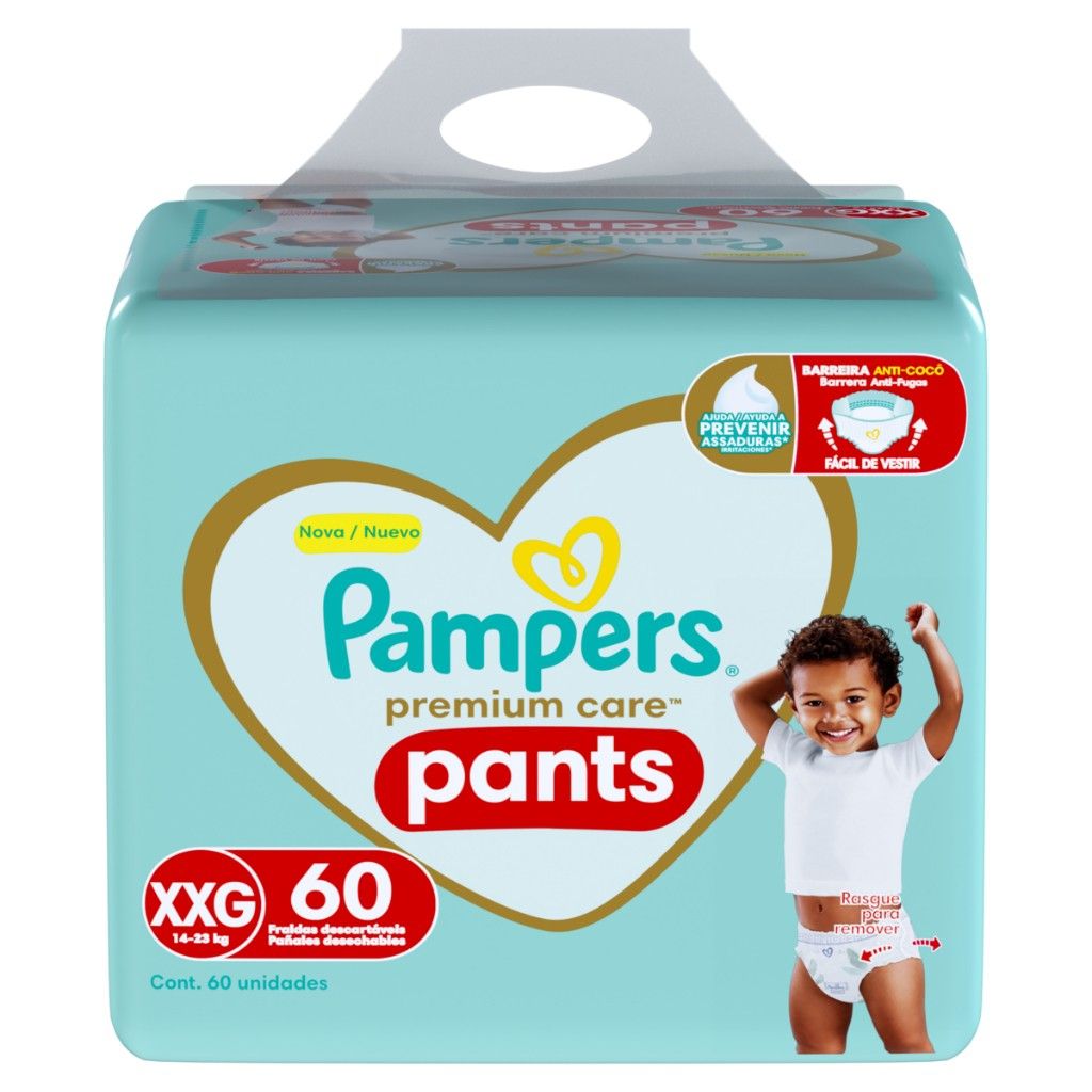 Pampers Pants XXG: Noites Secas e Trocas Fáceis!