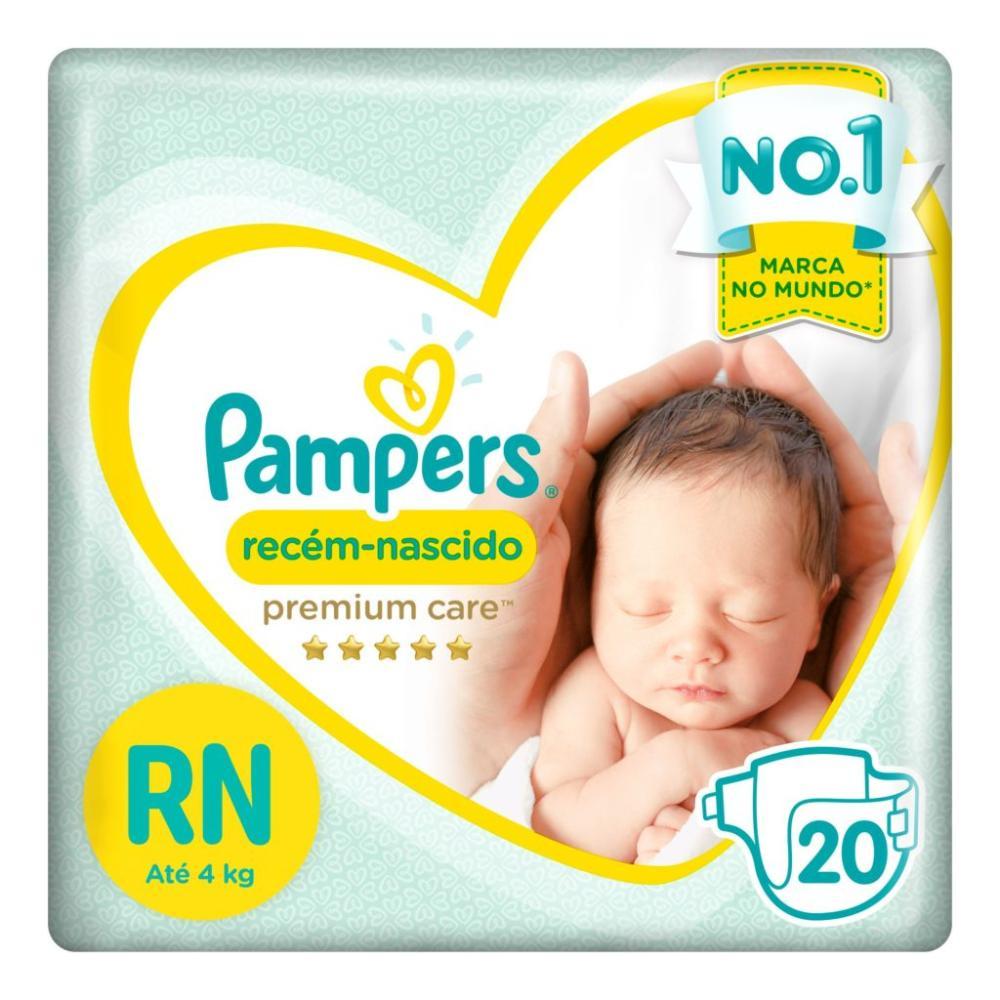 Pampers RN Premium Care: Proteção Suave para Recém-Nascidos
