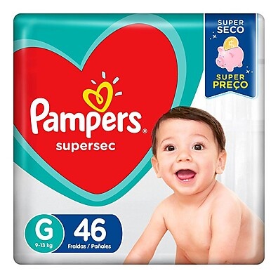 Pampers Supersec G: Noites Secas e Conforto!