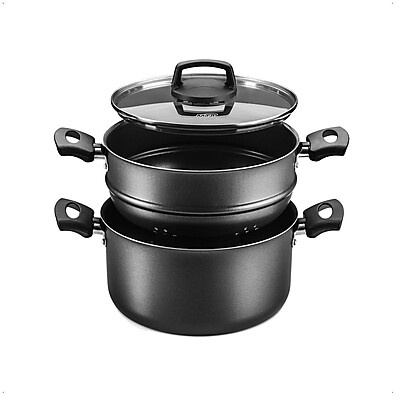 Panela a Vapor 3L MTA: Cozinhe Fácil e Saudável!